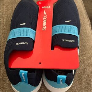 Speedo Dark Blue and Sky Blue Aquatic Shoes